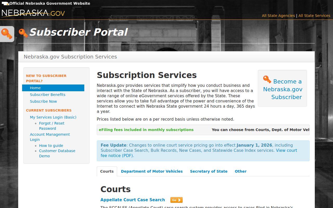 Wheeler County court docket Nebraska subscriber search access